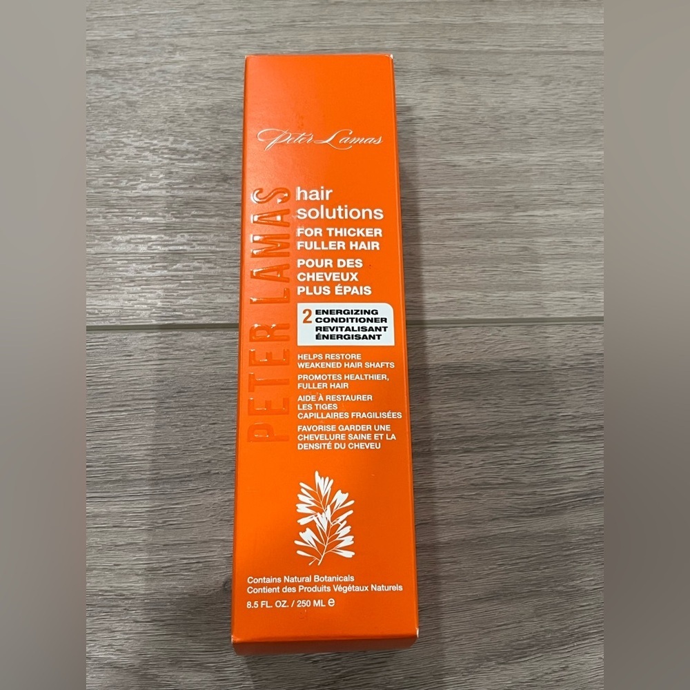 Peter Lamas Hair Solutions Energizing Conditioner 8.5 oz/250 ml NIB Sealed